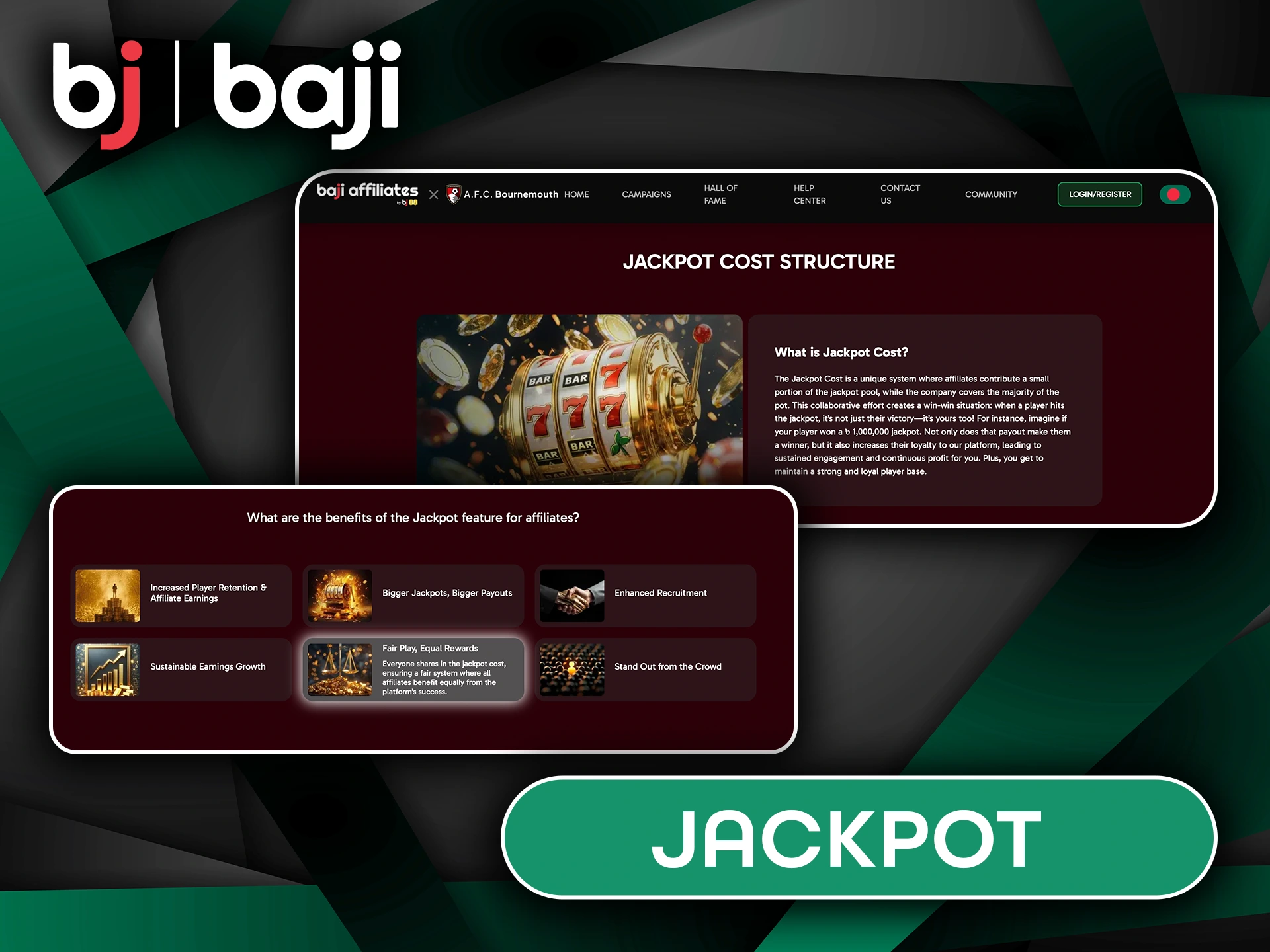 Details About the Baji Jackpot Cost for Affiliates.