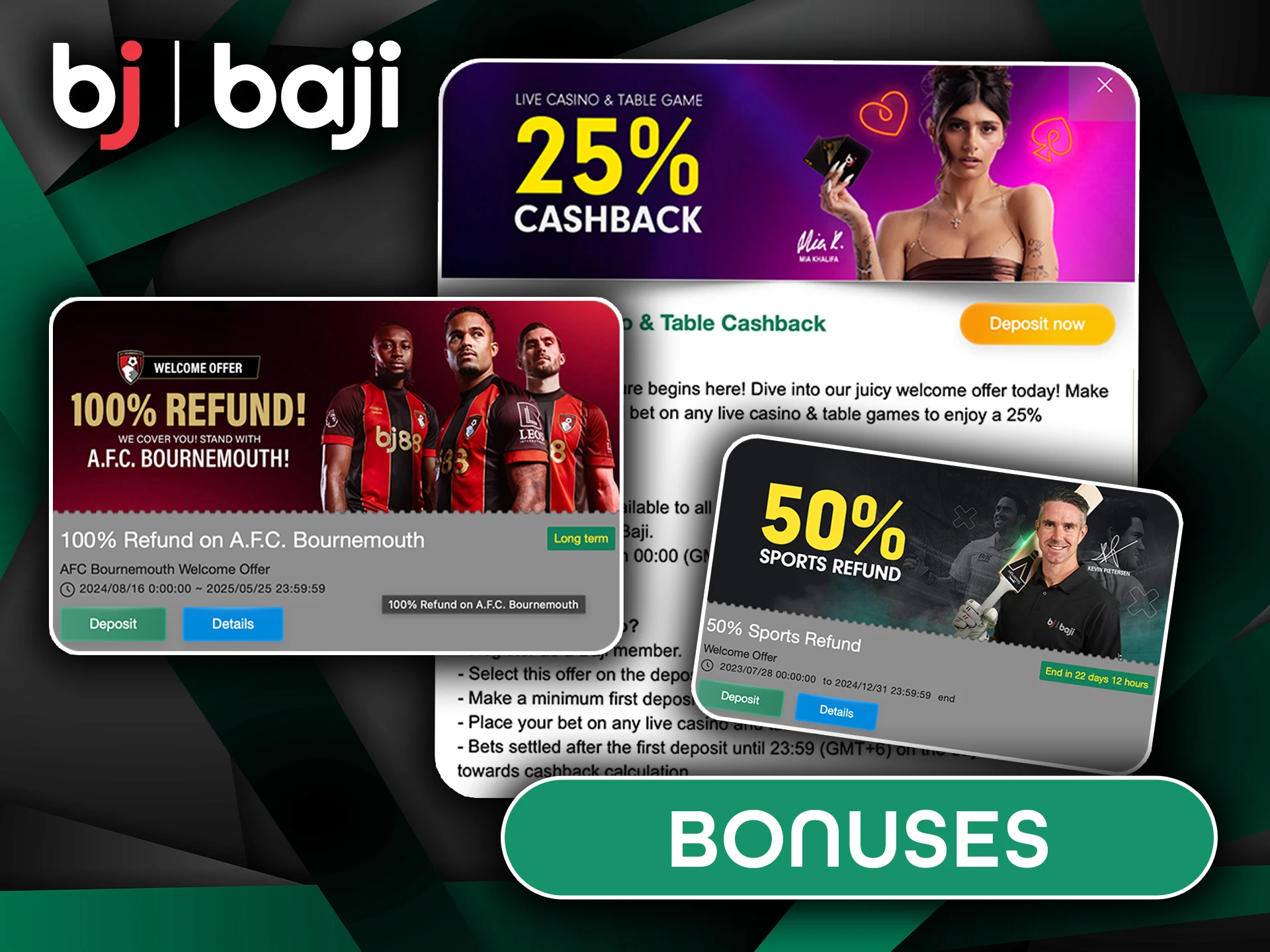 Exciting Bonuses for First Deposits on Baji.