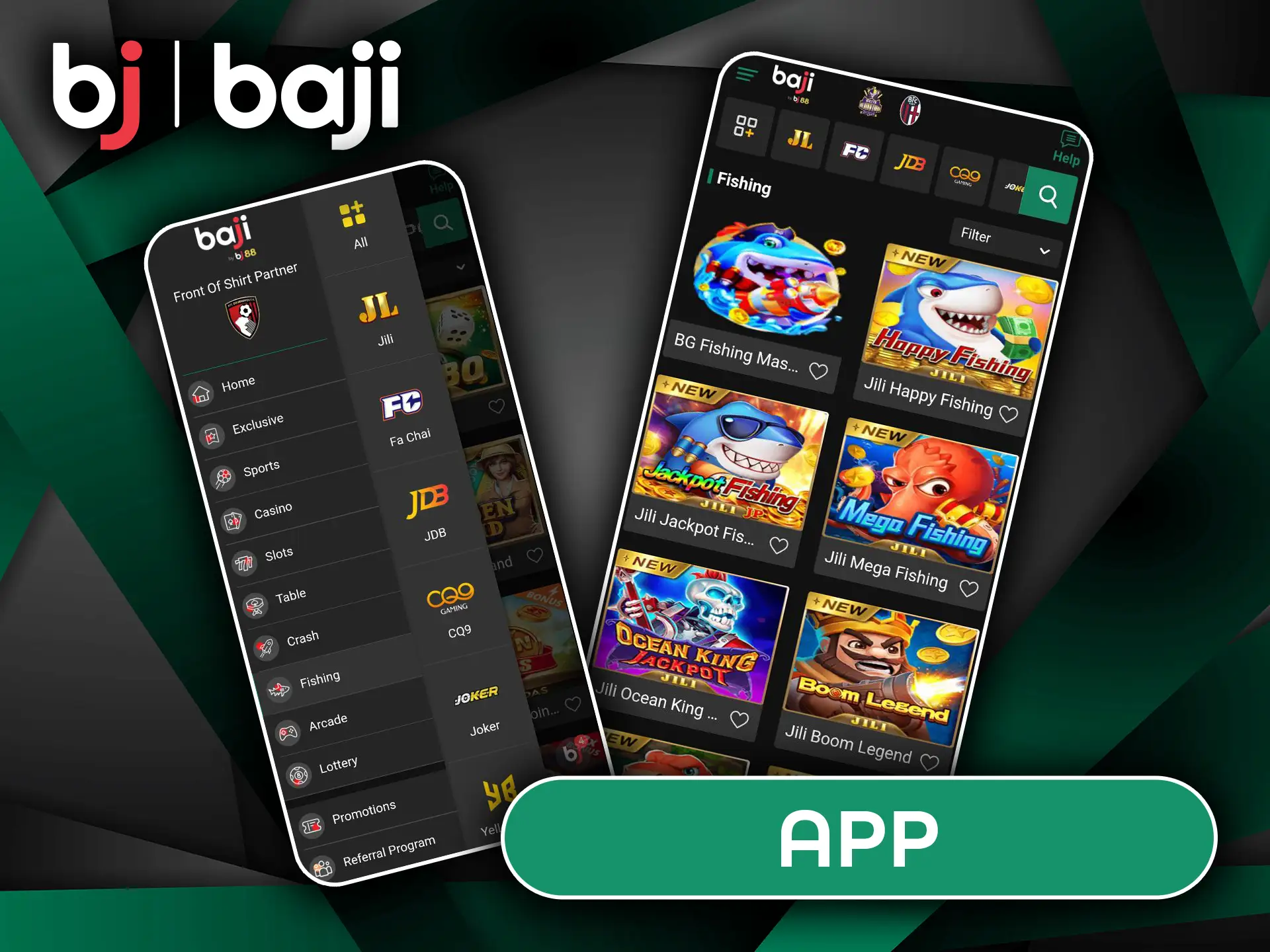 Play Fishing Shooting Games in Baji App Anywhere.