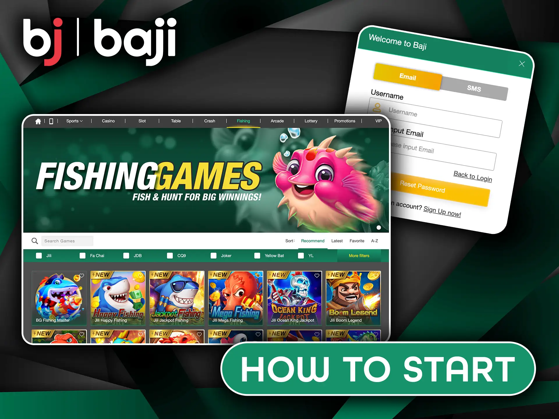 How to Start Playing Baji Fishing Games Today.