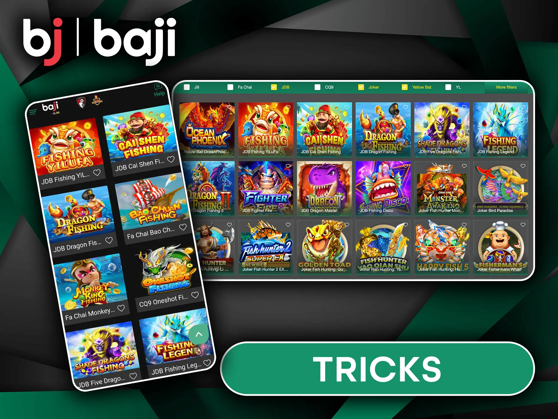 Tips and Tricks for Fishing Games at Baji Live.