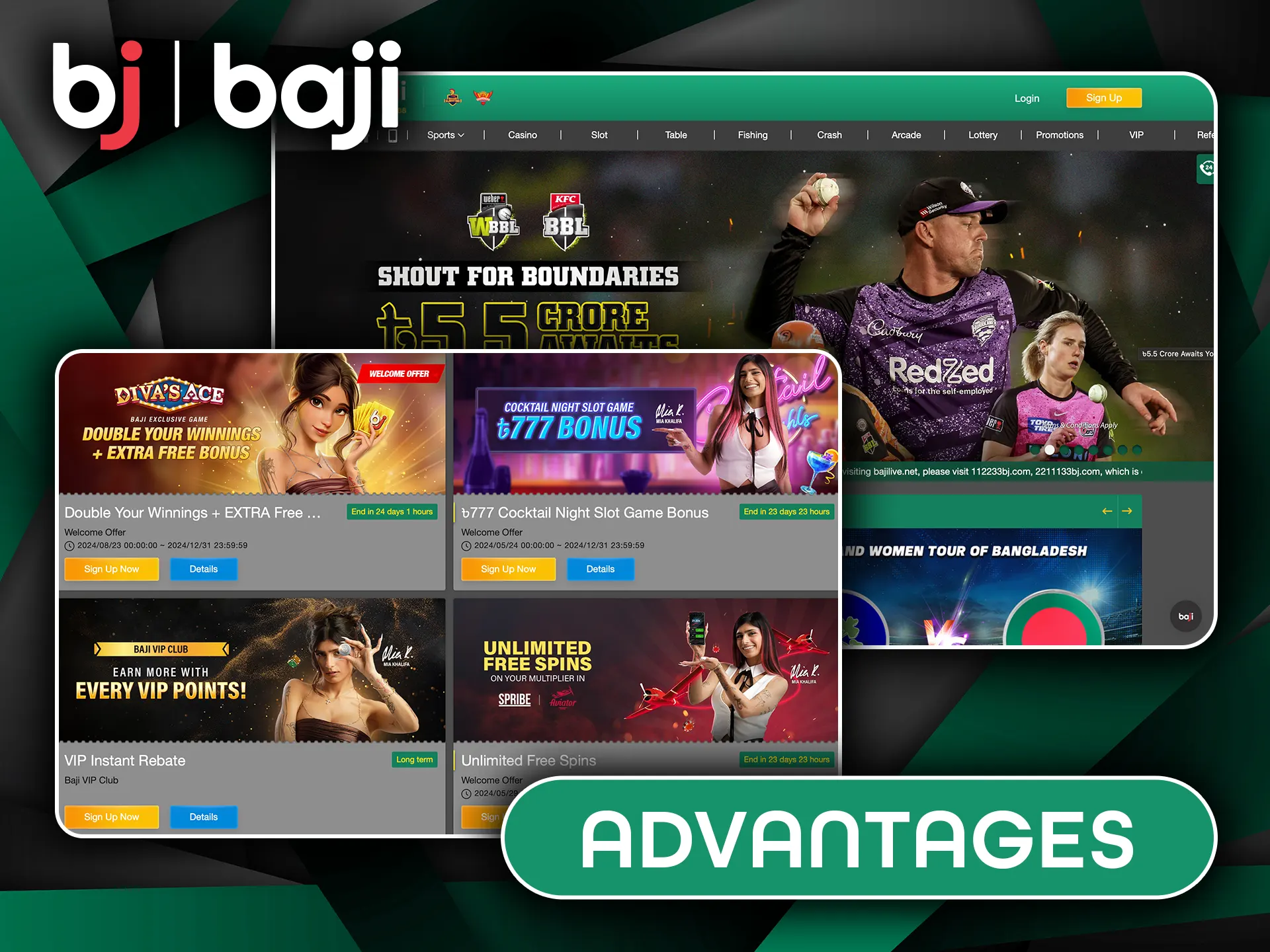 Explore Baji Advantages for Players in Bangladesh.