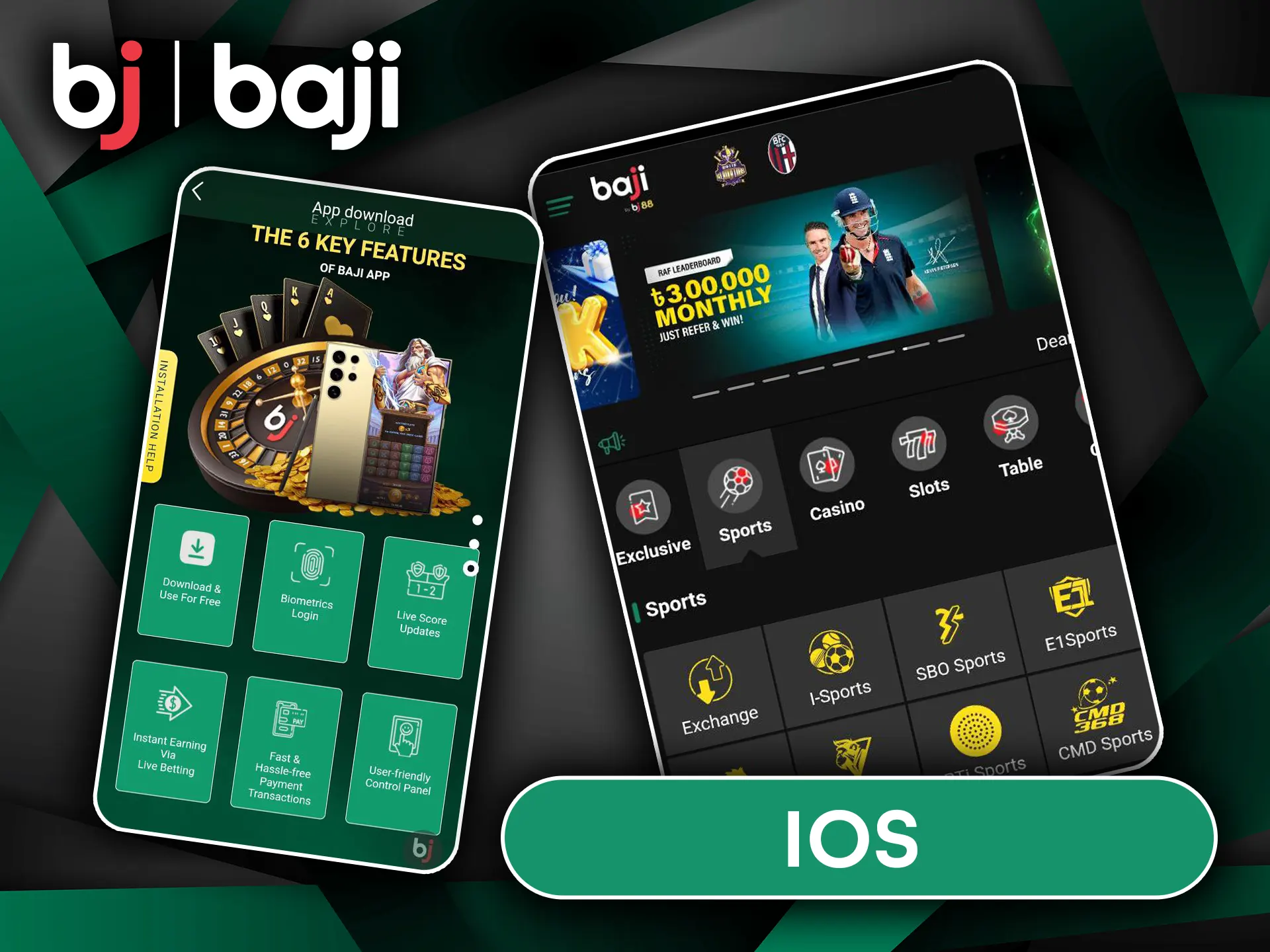 Download the Baji iOS App for Instant Access.