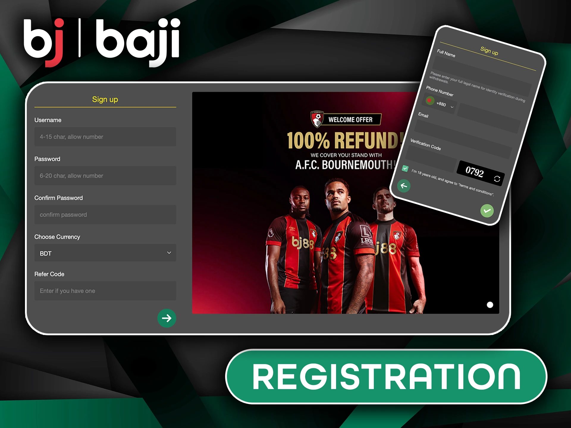 Start Your Journey with Easy Baji Online Registration.