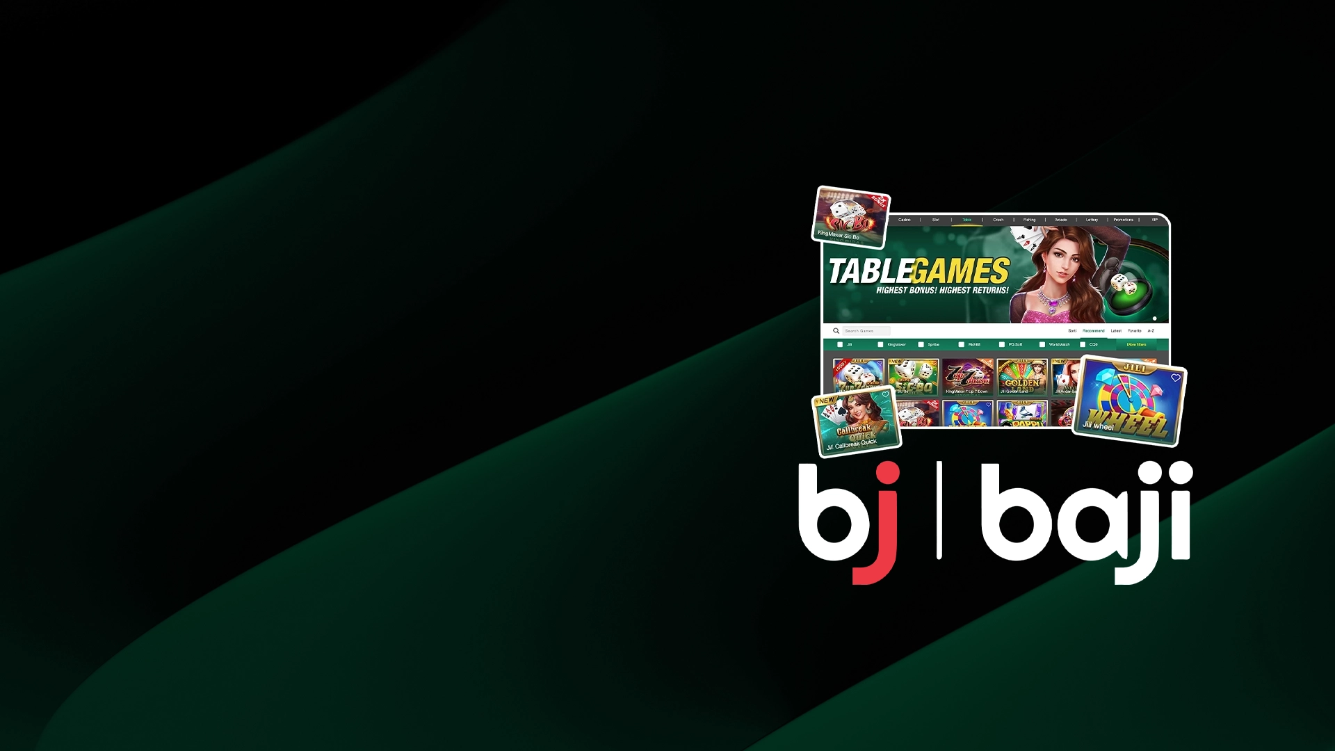 Play Baji Table Games at Casino and Win.